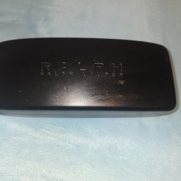 Ralph Lauren Accessories - Polo Ralph Lauren Hard Shell Eyeglass Case With Eyeglass Frames/cleaning Cloth